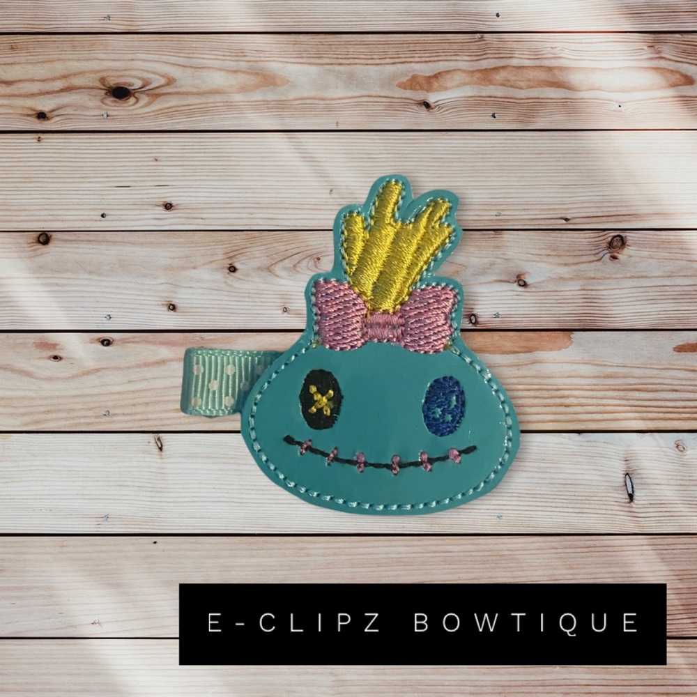 New rag doll hair clip for babies/toddlers/girls